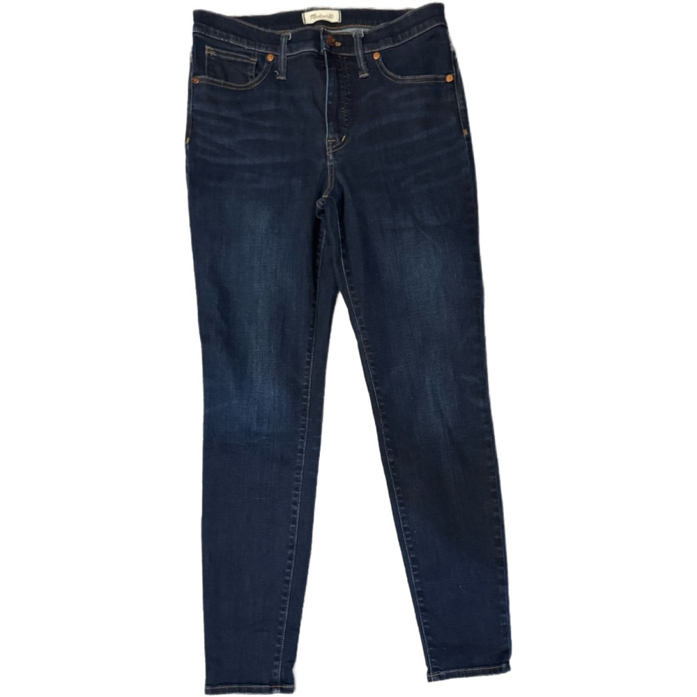 MADEWELL High-Rise Skinny Jeans Dark Wash Size 30